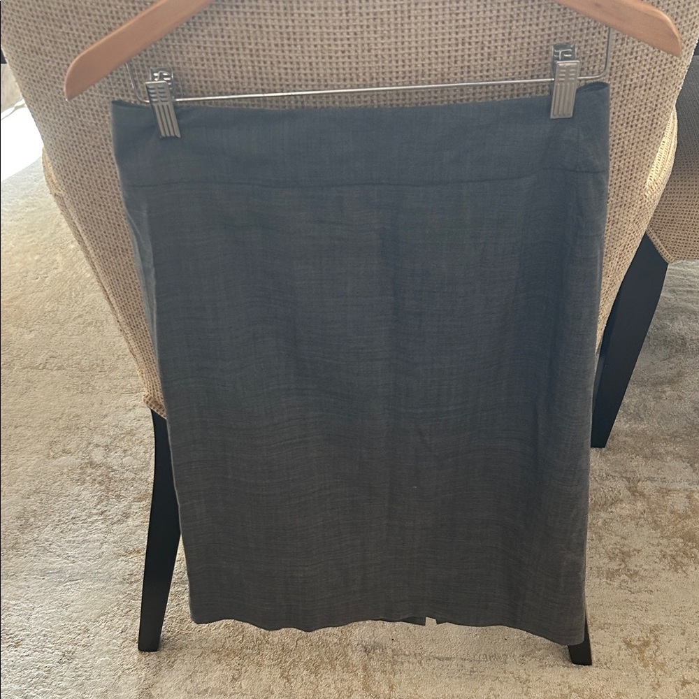 Banana Republic Charcoal Pencil Skirt